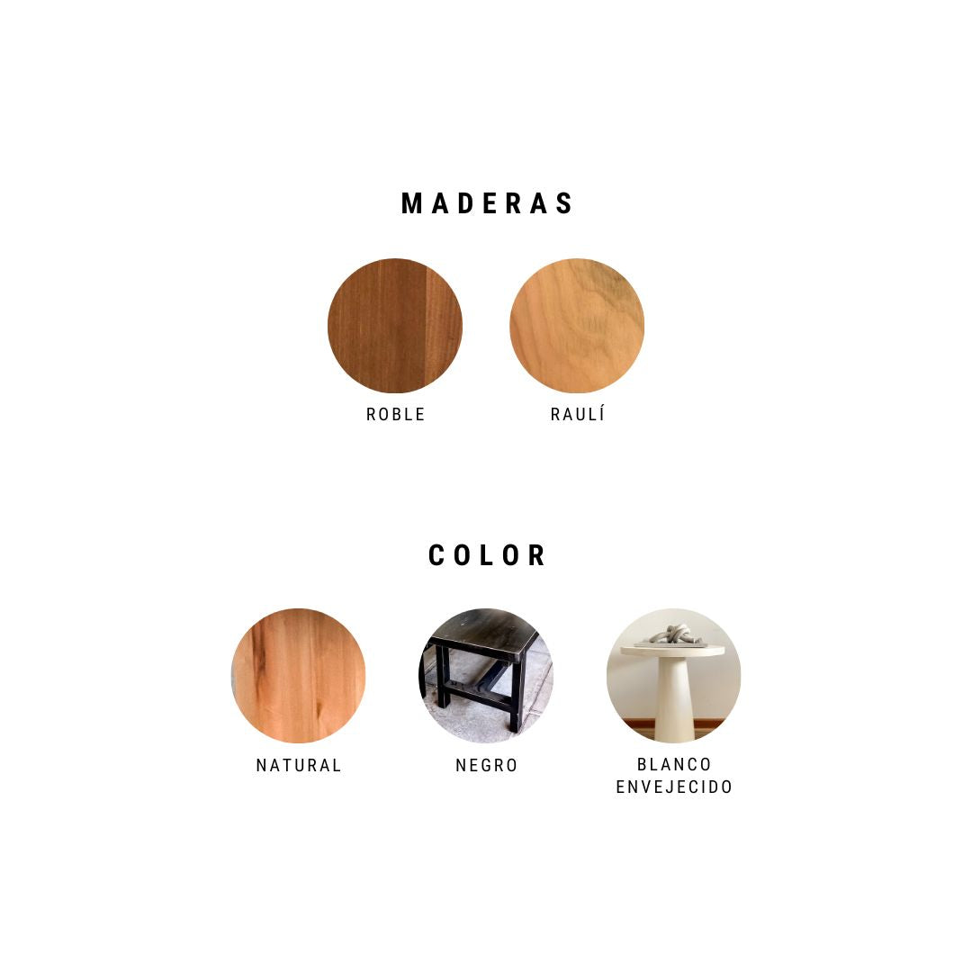 Mesa Vichuquén Madera
